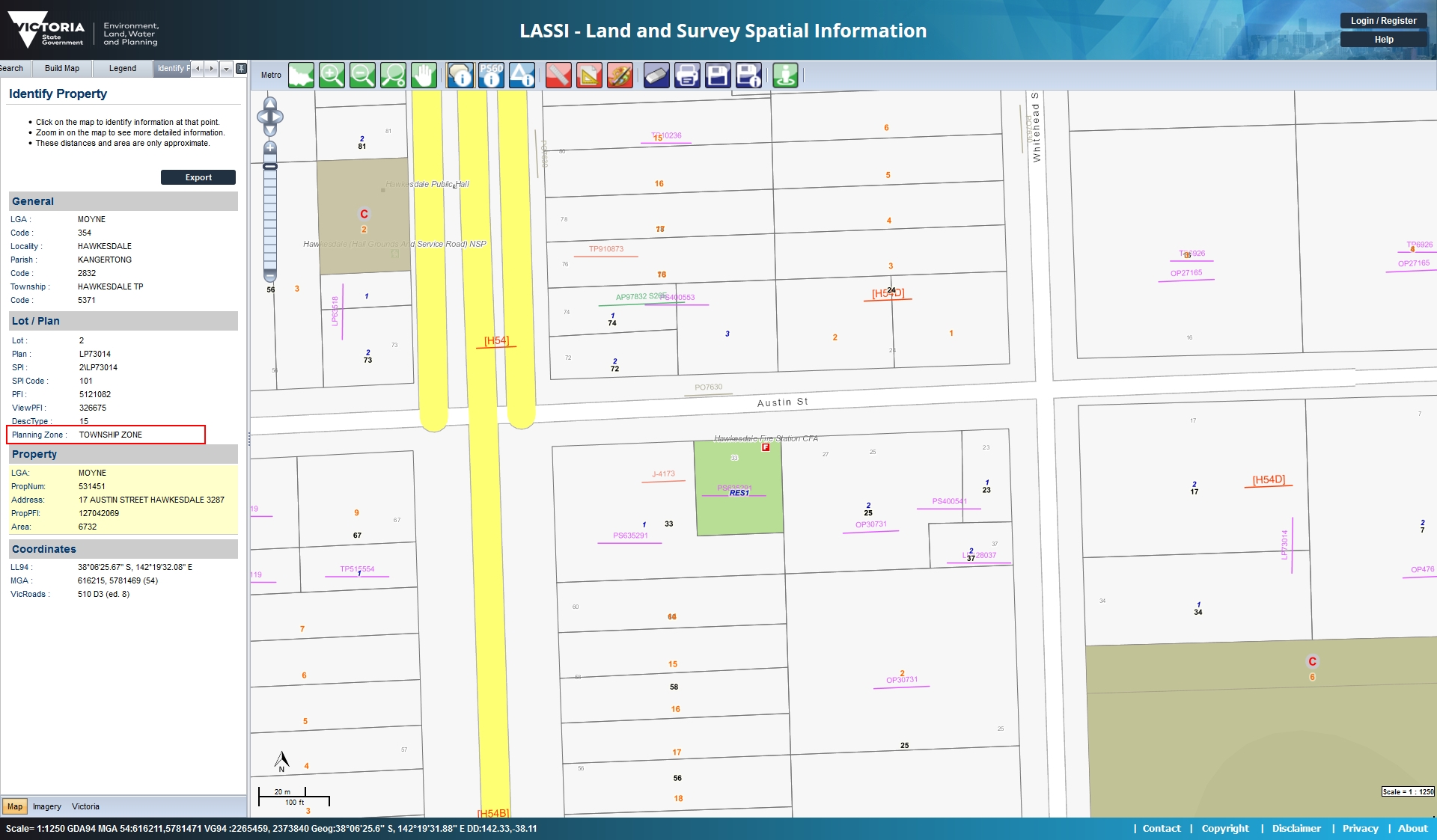 Planning Zone Information